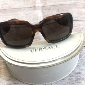 Authentic VERSACE tortoise shell sunglasses